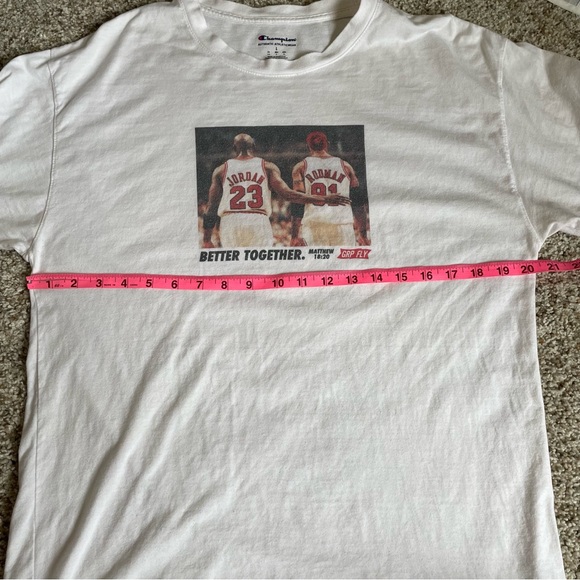 Champion T shirt 90s inspired basketball T shirt - Picture 8 of 9